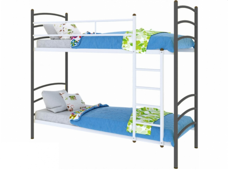 Кровать Милана Duo 800х2000 Черная_0