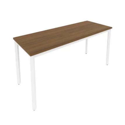 Стол письменный на металлокаркасе SLIM SYSTEM С.СП-6.1 Орех-Белый_0