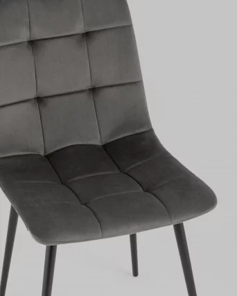 Стул Одди велюр Темно-серый_7