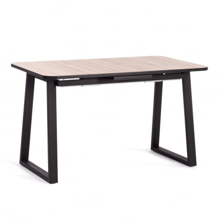 Стол MALTIDO Дуб мореный/черный_0