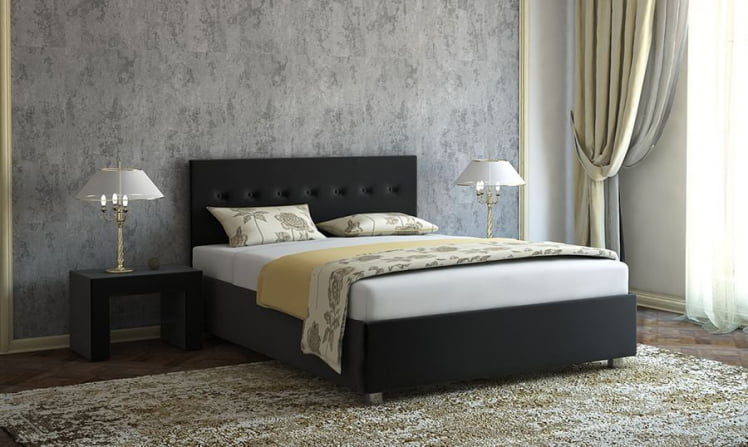Кровать Ameli Черная_0