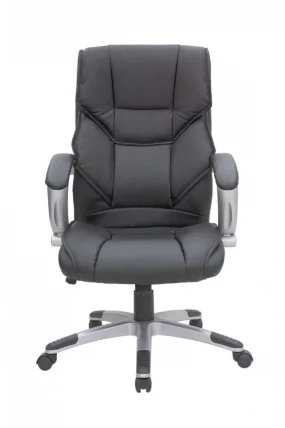 Кресло руководителя Riva 9112 Стелс Черный_1