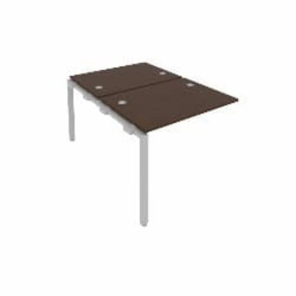 Проходной наборный элемент рабочей станции Metal System Б.ПРС-СП-2.1 Венге/Серый_0