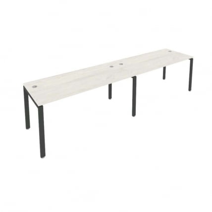 Рабочая станция на 2 раб.места Metal System Б.СМ-2.4 Наварра/Антрацит_0