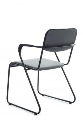 Кресло Nix Plus RCH OMKL-03B Серый/Металл Черный_4