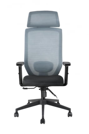 Кресло Бронте А755 Луксе Серый/Черный / Bronte A755 Luxe_1