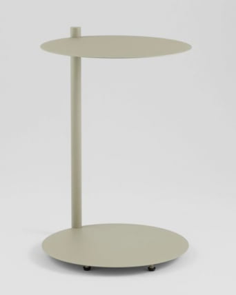 Журнальный столик Siara металл оливковый_3