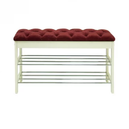 Банкетка Грейс Молочный дуб Бордо_0