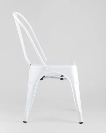 Стул TOLIX с высокой спинкой Белый глянцевый_3