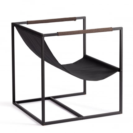 Кресло Charli/Чарли рогожка, коричневый, 3М7-147, 70х70х84 см_5