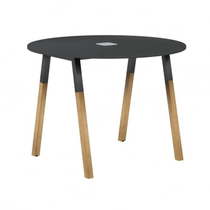 Конференц-стол Forta FRST 1020 Черный графит Дуб Гамильтон_0