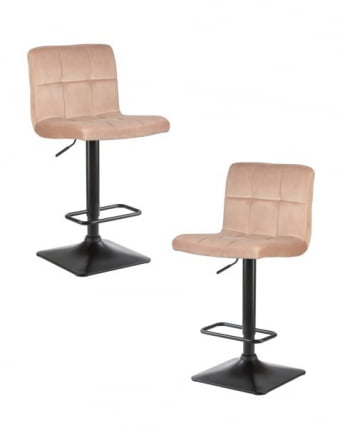 Стул барный ДОБРИН ДОМИНИC (мокко велюр (МДЖ9-9)) 2 шт / DOBRIN DOMINIC (MJ9-9))_0