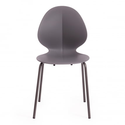 Стул EBAY (mod 03) металл/пластик, 52x46x83.5, серый_4