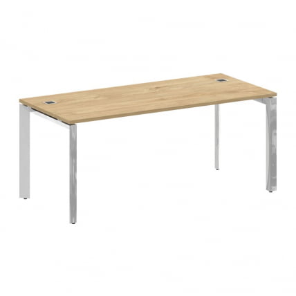 Стол рабочий руководителя на П-образном м/к ONIX DIRECT LUX M-O.MP-SRR-5.8 Тиквуд светлый_0