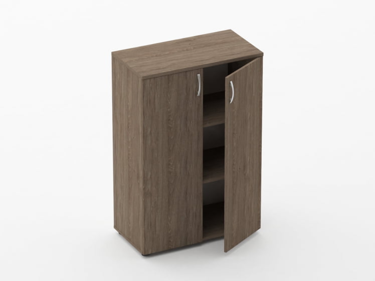 Шкаф средний закрытый Glassy 6.12.131 Дуб Верцаска_1