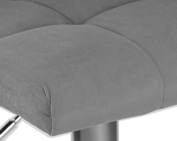 Стул барный DOBRIN CANDY (серый велюр (MJ9-75)) 2 шт_8