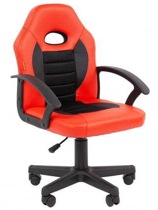 Детское компьютерное кресло CHAIRMAN Кидс 111 Красный Черный / Kids_0