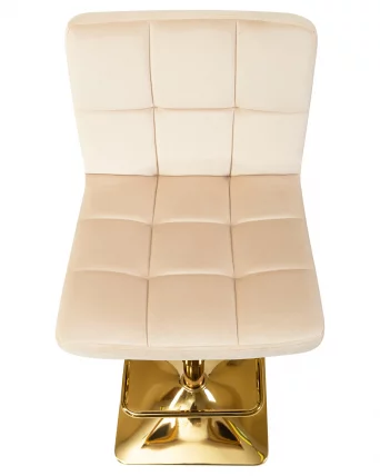 Стул барный DOBRIN GOLDIE Бежевый велюр MJ9-10_6