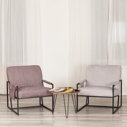 Кресло Charli LUX/Чарли Люкс велюр/букле, VT shape wood rose, 70х80х82 см_13