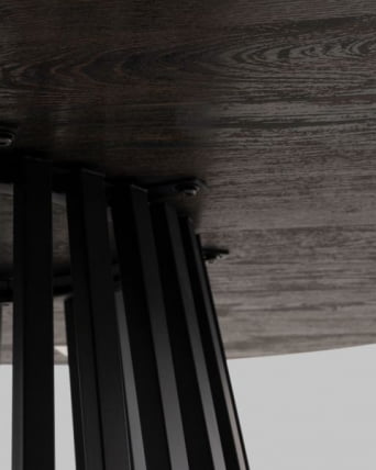 Стол обеденный Daphne 120*75 см темное дерево_6