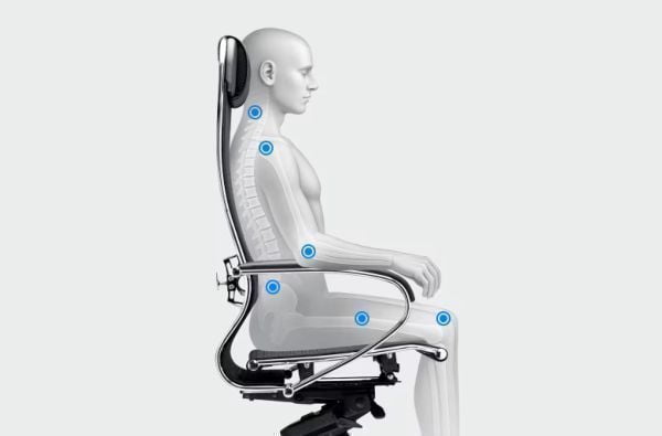 Кресло компьютерное Y 4DF B2-14D - YM93+Infinity /Kc09/Nc09/D15P/H13mM-3D(M26.B32.G25.W04)_2