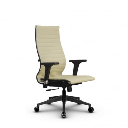 Кресло офисное МЕТТА Комплект 10/2D, Основание 17832 Комплект 4 Бежевое_0