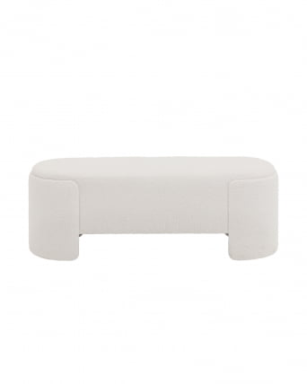 Банкетка Taks букле Белый_1