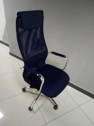 Кресло руководителя Бюрократ KB-9N/DB/TW-10N Синий TW-05N TW-10N_11