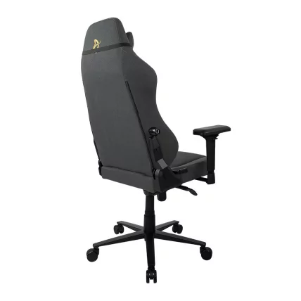 Геймерское кресло Arozzi Primo Woven Fabric Black Gold logo_4