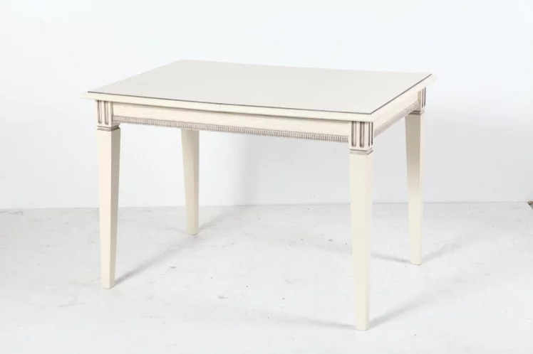 Стол обеденный Фаворит-2 (1,1м) тон 2 с коричневой патиной Бананы_0