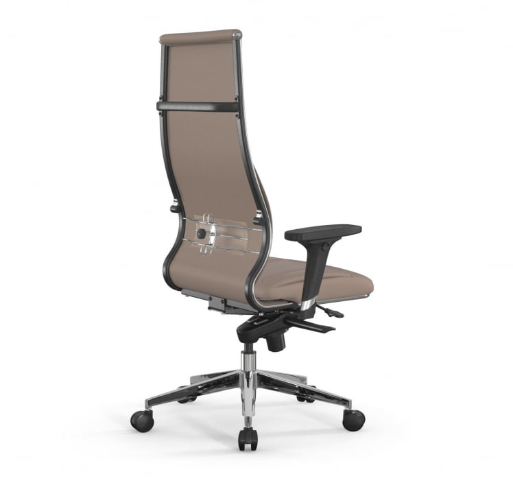 Кресло руководителя Мetta L 1m 46/2D Infinity Easy Clean (MPES) Комплект 2 Темно-бежевое_1
