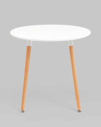 Стол круглый Рокки New D=80 белый_1