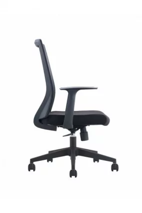 Кресло офисное ТРЭНД LB Черный пластик_2