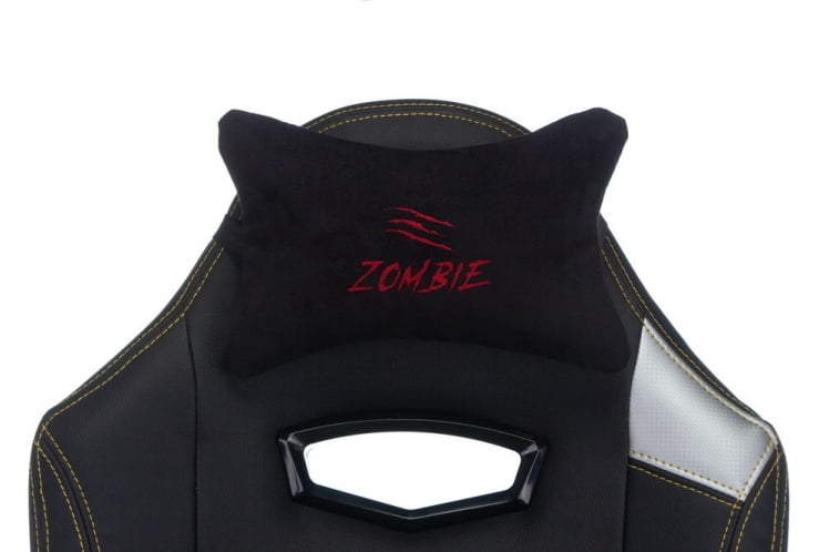 Геймерское кресло Zombie HERO JOKER Черный-фиолетовый_4