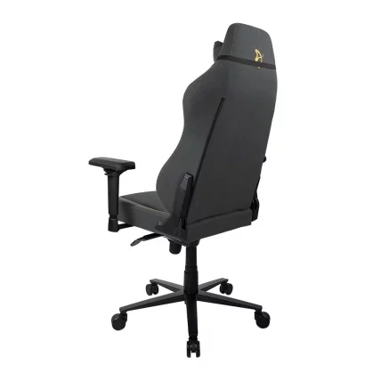 Геймерское кресло Arozzi Primo Woven Fabric Black Gold logo_6