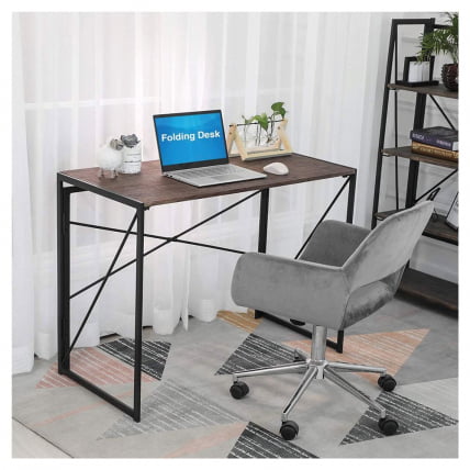 Стол на металлокаркасе BRABIX LOFT CD-002 Мореный дуб_12