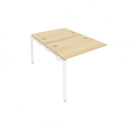 Проходной наборный элемент рабочей станции Metal System Б.ПРС-СП-2.1 Акация/Белый_0