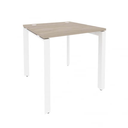 Стол рабочий на П-образном м/к ONIX O.MP-SP-0.8 Дуб Аттик/Белый_0