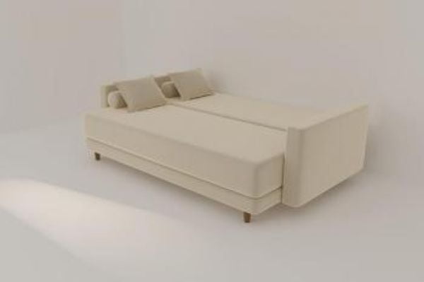 Диван прямой Санднес (Berhouse) Цвет фасада: Левис 04 велюр; Тип: Прямой; Материал фасада: Металл/Велюр_4