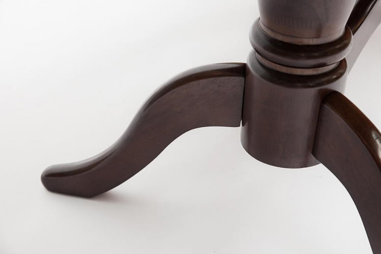 Стол раскладной Eva (EV-T4EX) дерево гевея/мдф, 120+39х80х75см, Tobacco_5