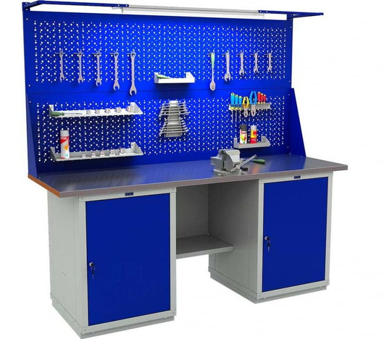 Верстак Експерт ВС ВТХ200.ВС1/ВС1.021 Серо-синий / Expert WS WTH200.WS1/WS1.021_0