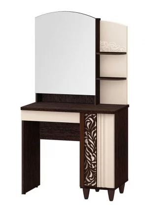 Туалетный столик Катрин 92.30 Дуб венге Белый песок Браун вуд_0