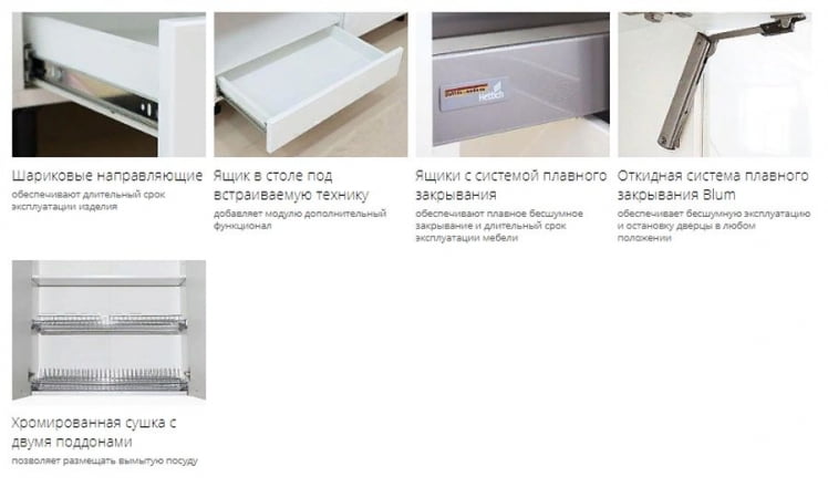 Кухонный гарнитур (ширина 360 см) Бьянка 3_2