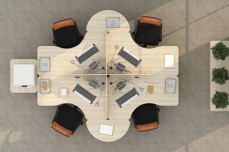 Набор мебели для персонала Glassy №2_2