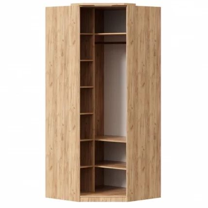 Шкаф угловой Фиджи ЛД 659.247.000 Дуб Золотой Белый_1