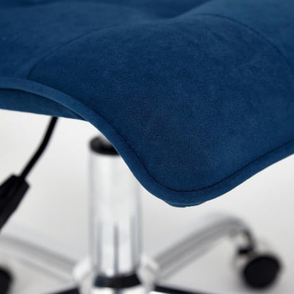 Кресло ZERO флок , синий, 32_7