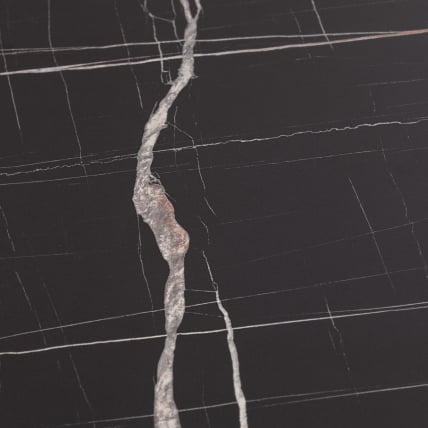 Стол COSTA ЛДСП/HPL/металл, 120 х 80 х 75 см, Гранит темный/черный_5