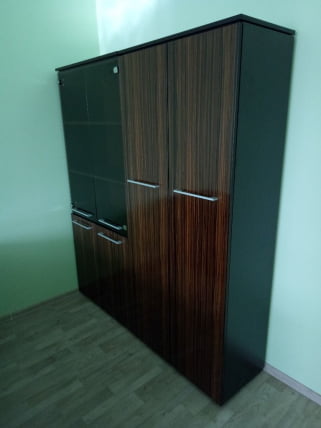 Шкаф комбинированный MHC 85.2 Макассар/Венге Магия_1