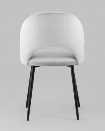 Стул Меган велюр Светло-серый_4