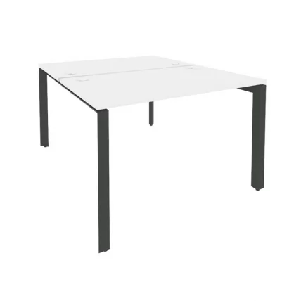 Рабочая станция на П-образном м/к ONIX O.MP-D.RS-2.2.7 Белый Бриллиант/Антрацит_0